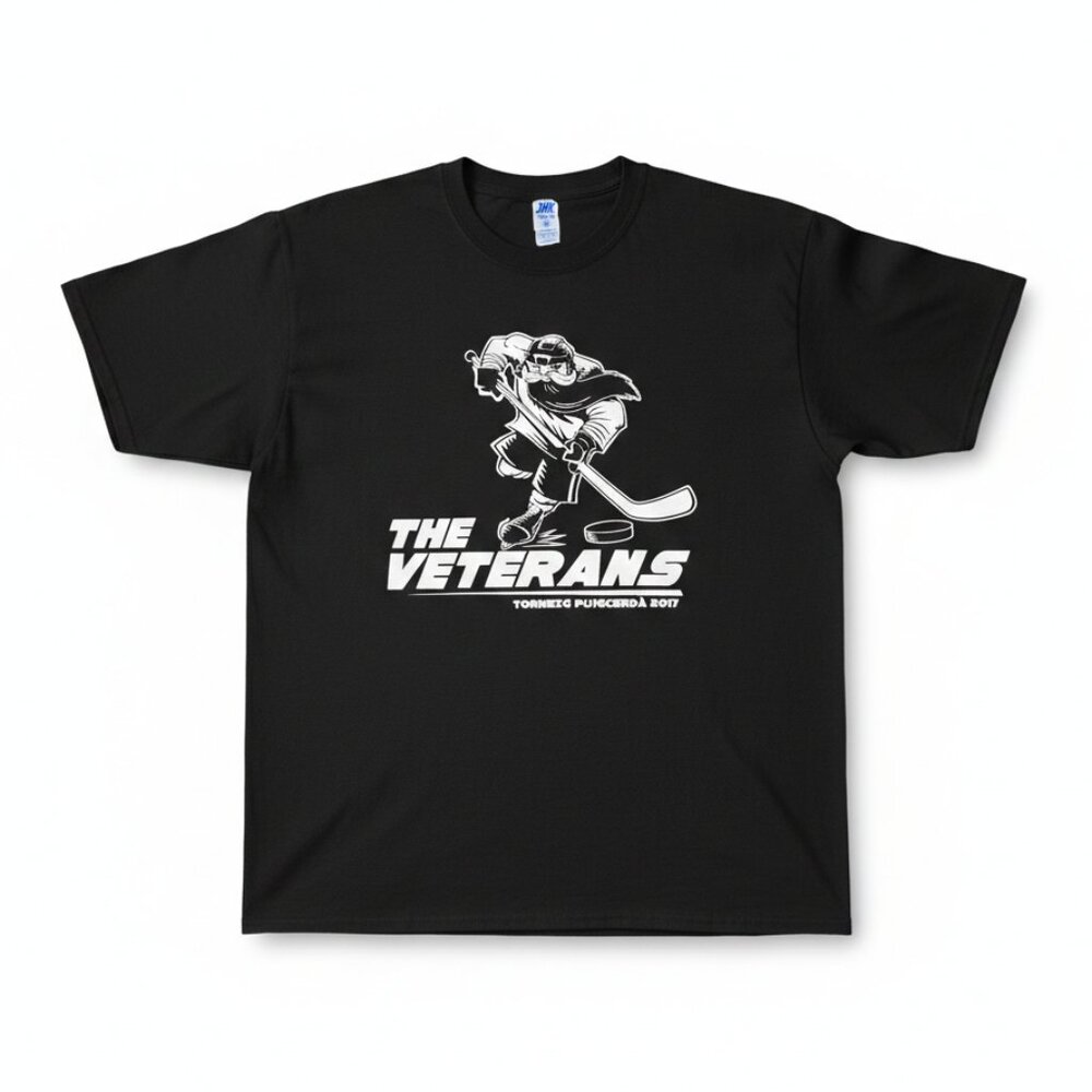 VINTAGE - Hockey Puigcerda - 2017 black t-shirt - Men Medium NEW